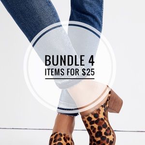 BUNDLE 4 LISTINGS WITH “🌸” FOR $25